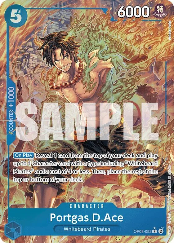 Portgas.D.Ace (Parallel) #op8-052 – Two Legends
