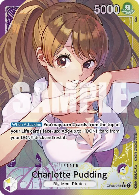 Charlotte Pudding (058) (Parallel) #op8-058 – Two Legends