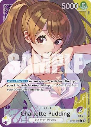 Charlotte Pudding (058) (Parallel) op8-058 – OP08 – Two Legends