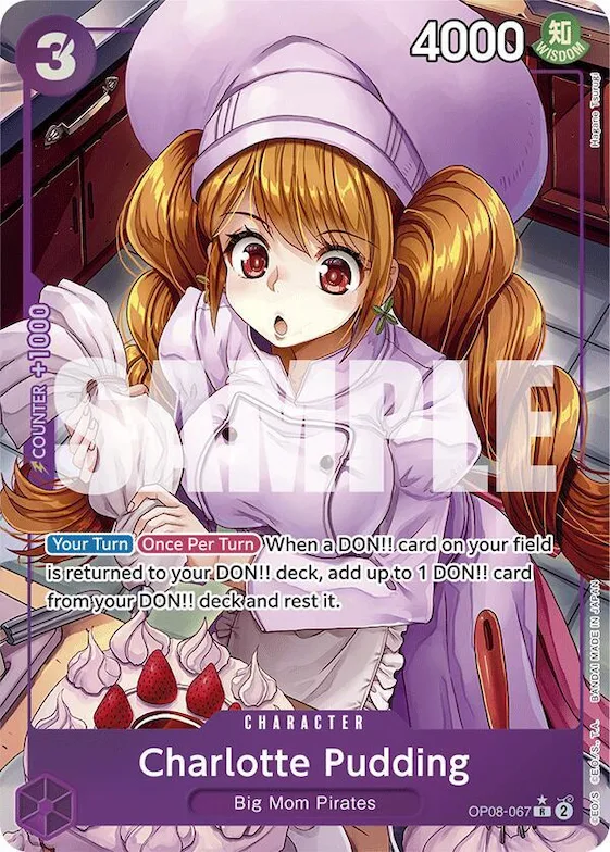 Charlotte Pudding (067) (Parallel) #op8-067 – Two Legends
