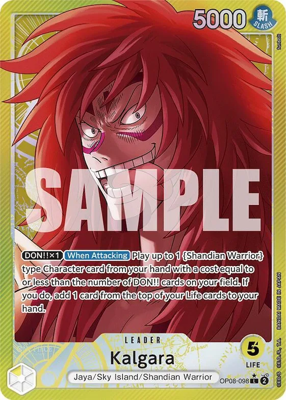 Kalgara (098) (Parallel) #op8-098 – Two Legends
