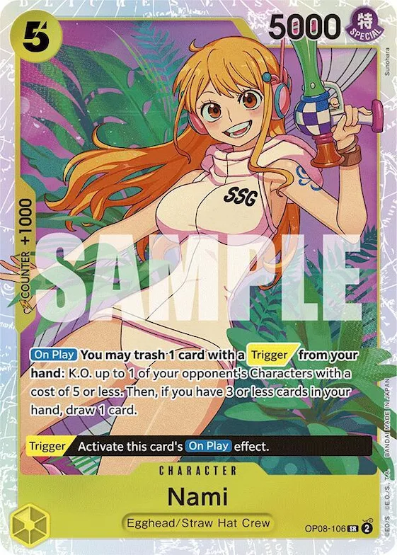 Nami #op8-106 – Two Legends