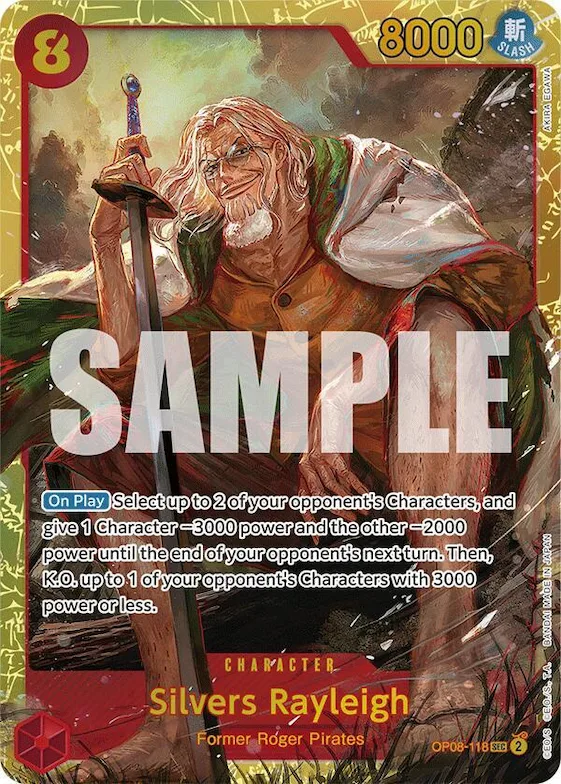 Silvers Rayleigh #op8-118 – Two Legends