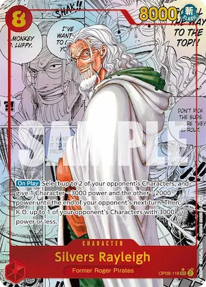 Silvers Rayleigh (Parallel) (Manga) #op8-118 – Two Legends