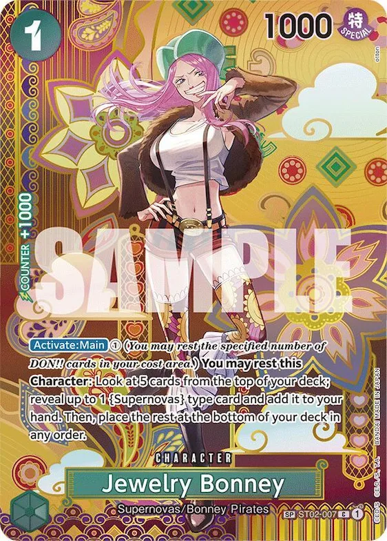 Jewelry Bonney (SP) #st2-007 – Two Legends