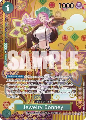 Jewelry Bonney (SP) #st2-007 – Two Legends