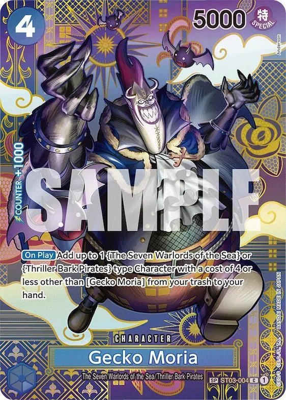 Gecko Moria (SP) #st3-004 – Two Legends