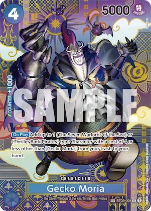 Gecko Moria (SP) st3-004 – OP08 – Two Legends