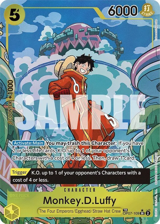 Monkey.D.Luffy (TR) #op7-109 – Two Legends