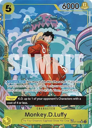 Monkey.D.Luffy (TR) #op7-109 – Two Legends