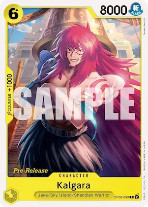 Kalgara (099) op8-099 – OP08 – Two Legends Pre-Release Cards