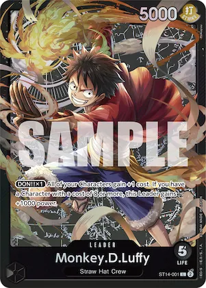 Monkey.D.Luffy (001) #st14-001 – Starter Deck 14: 3D2Y