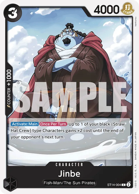 Jinbe #st14-004 – Starter Deck 14: 3D2Y