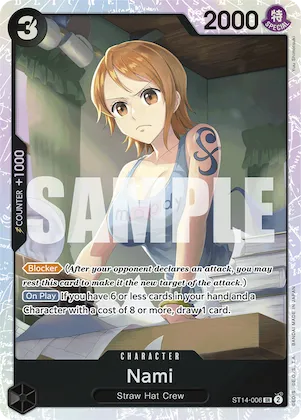Nami #st14-006 – Starter Deck 14: 3D2Y