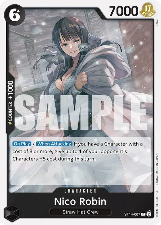 Nico Robin #st14-007 – Starter Deck 14: 3D2Y