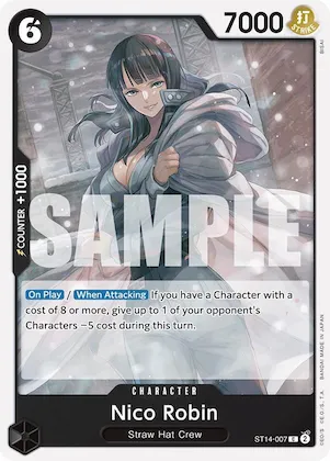 Nico Robin #st14-007 – Starter Deck 14: 3D2Y