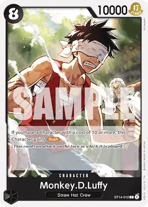 Monkey.D.Luffy (012) #st14-012 – Starter Deck 14: 3D2Y