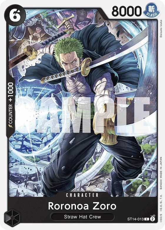 Roronoa Zoro #st14-013 – Starter Deck 14: 3D2Y