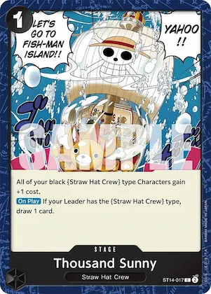 Thousand Sunny st14-017 – ST14 – Starter Deck 14: 3D2Y