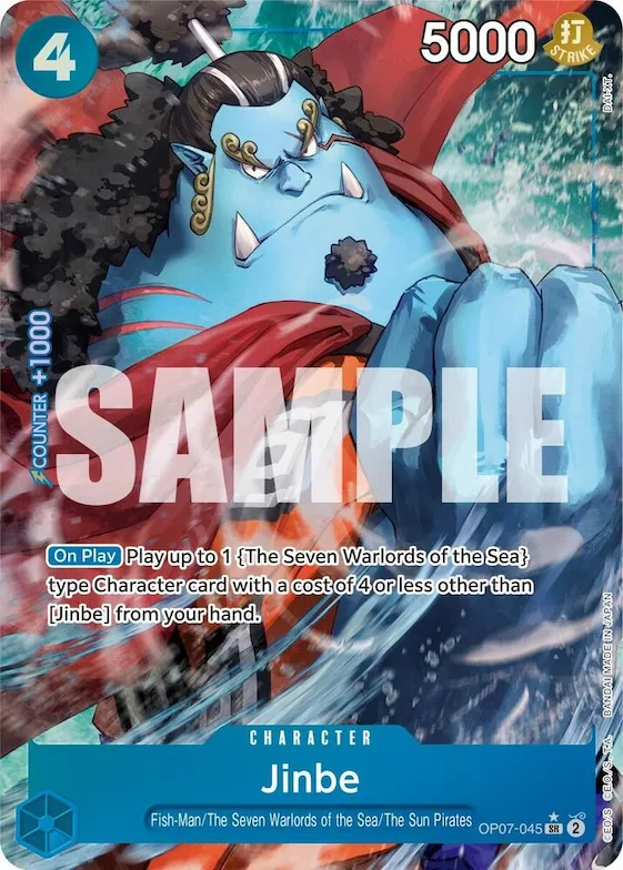 Jinbe (045) (Parallel) #op7-045 – 500 Years in the Future