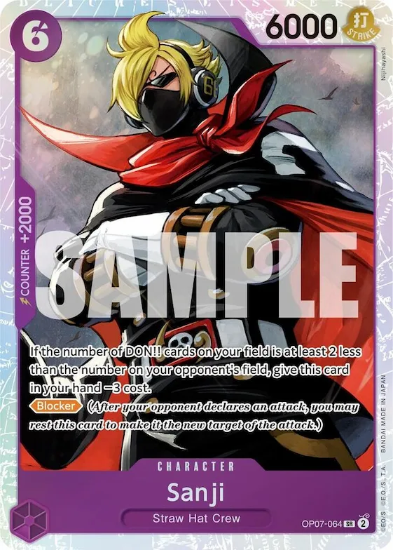 Sanji op7-064 – OP07 – 500 Years in the Future