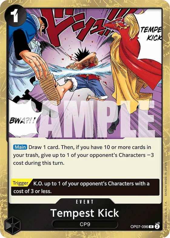 Tempest Kick #op7-096 – 500 Years in the Future