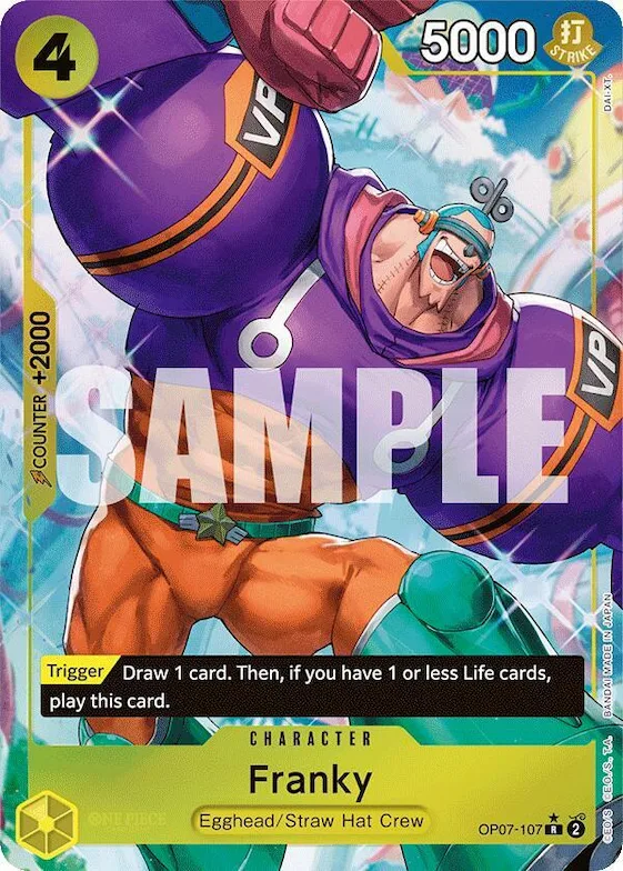 Franky (Parallel) #op7-107 – 500 Years in the Future