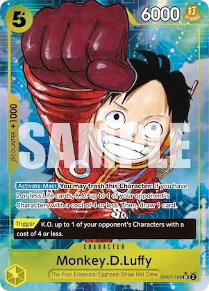 Monkey.D.Luffy (109) (Parallel) #op7-109 – 500 Years in the Future