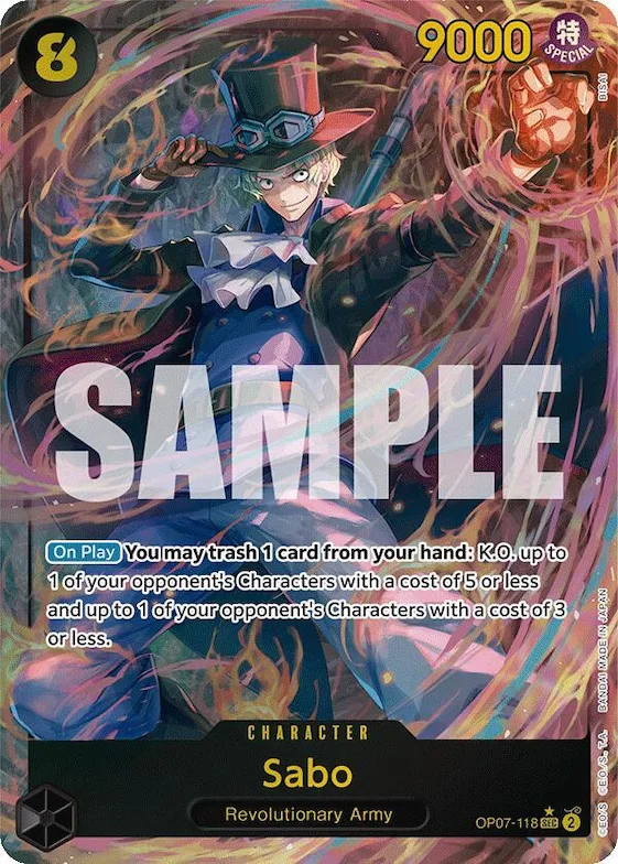 Sabo (Parallel) #op7-118 – 500 Years in the Future