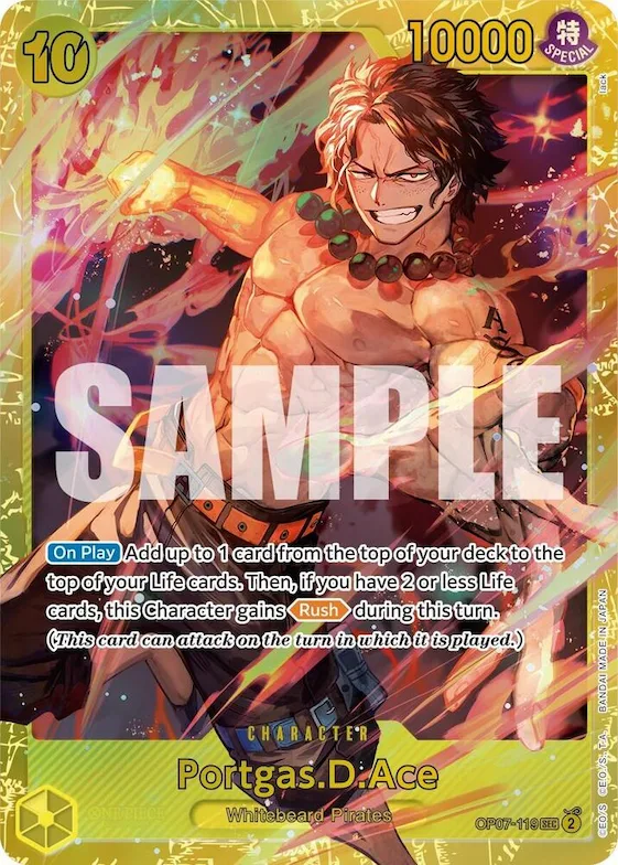 Portgas.D.Ace (119) #op7-119 – 500 Years in the Future
