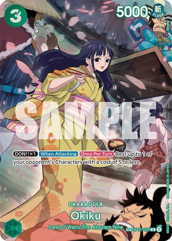 Okiku (SP) #op1-035 – 500 Years in the Future