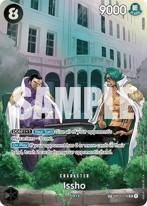 Issho (SP) op3-078 – OP07 – 500 Years in the Future