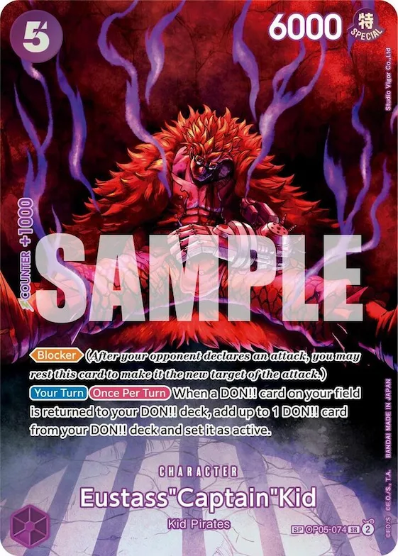 Eustass"Captain"Kid (SP) #op5-074 – 500 Years in the Future