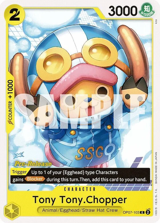 Tony Tony.Chopper (103) #op7-103 – 500 Years in the Future Pre-Release Cards