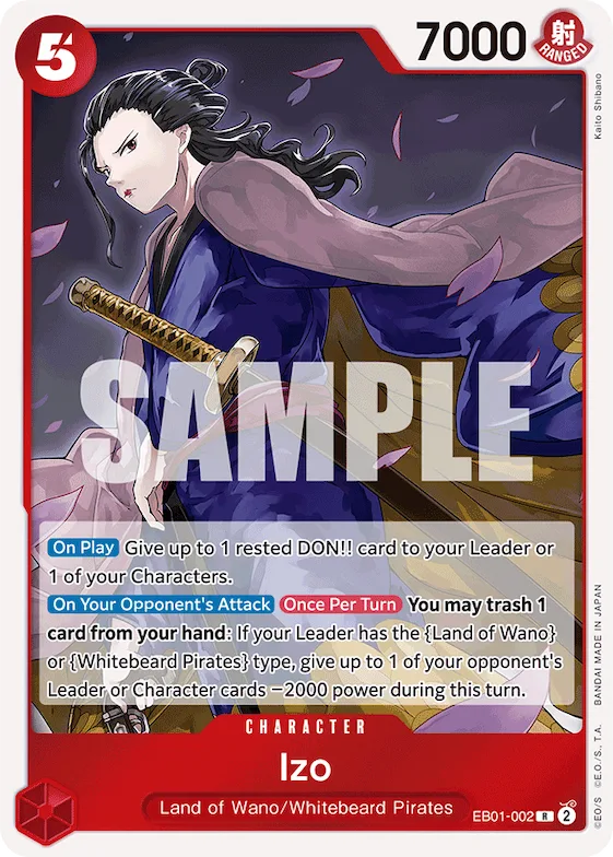 Izo #eb1-002 – Extra Booster: Memorial Collection