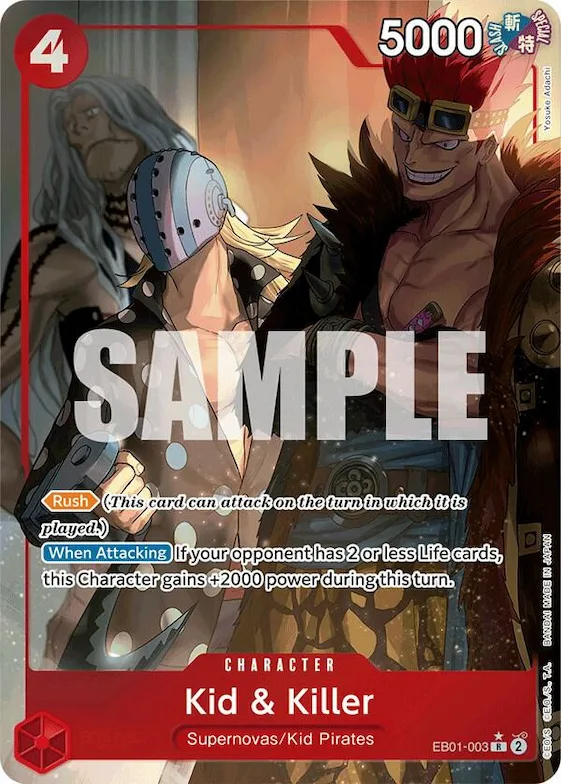 Kid & Killer (Alternate Art) #eb1-003 – Extra Booster: Memorial Collection