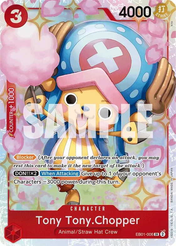 Tony-Tony Chopper eb1-006 – EB01 – Extra Booster: Memorial Collection
