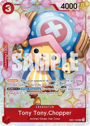 Tony Tony.Chopper #eb1-006 – Extra Booster: Memorial Collection