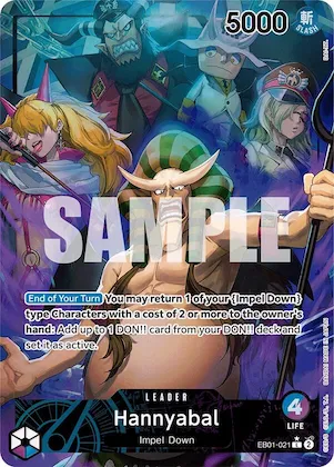 Hannyabal (Alternate Art) #eb1-021 – Extra Booster: Memorial Collection