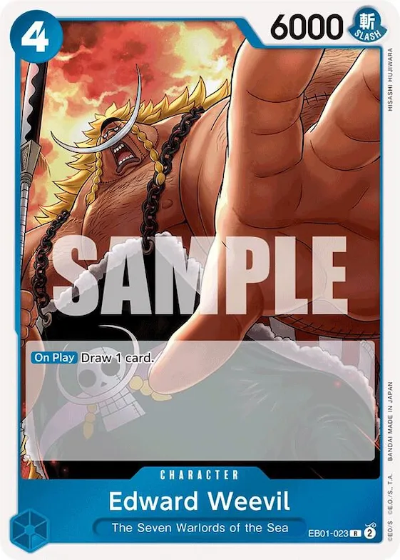Edward Weeble eb1-023 – EB01 – Extra Booster: Memorial Collection