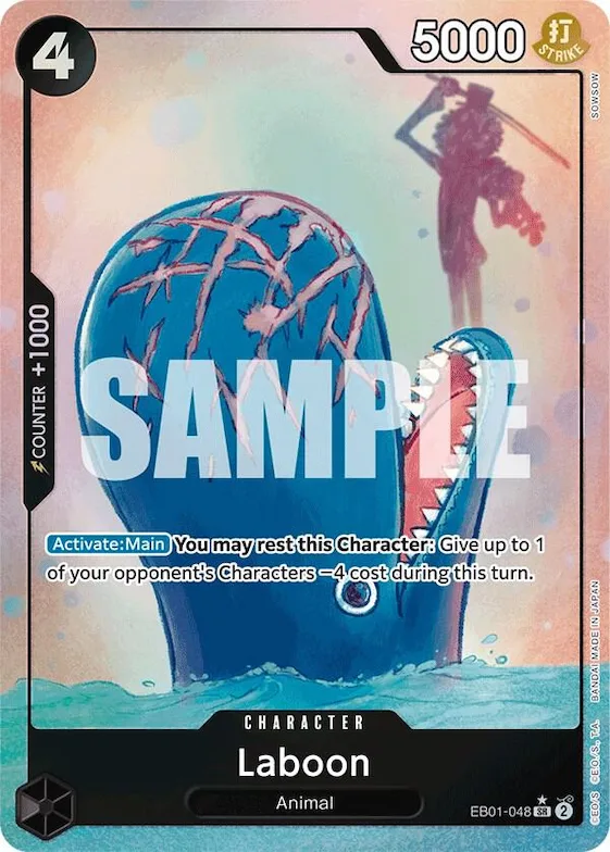 Laboon (048) (Alternate Art) #eb1-048 – Extra Booster: Memorial Collection