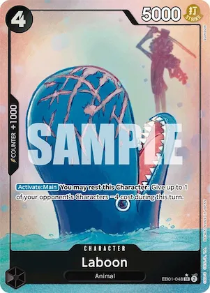 Laboon (048) (Alternate Art) #eb1-048 – Extra Booster: Memorial Collection