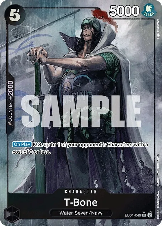 T-Bone (Alternate Art) #eb1-049 – Extra Booster: Memorial Collection