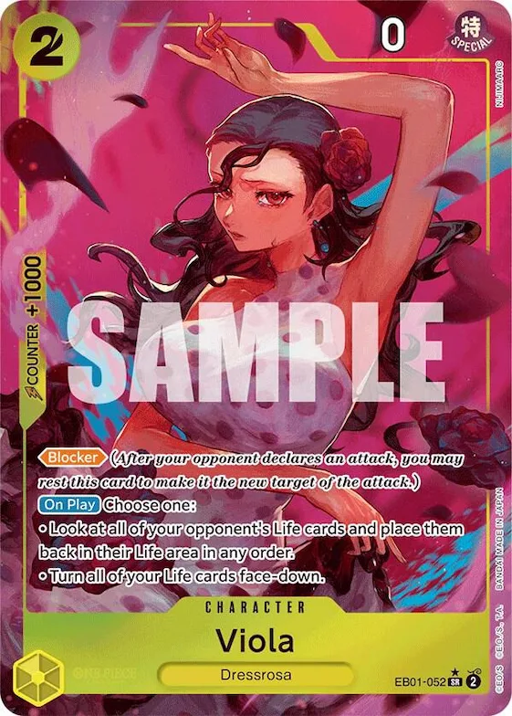 Viola (Alternate Art) #eb1-052 – Extra Booster: Memorial Collection