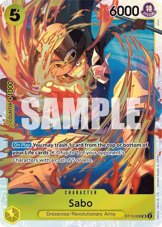 Sabo (008) #st13-008 – Ultra Deck: The Three Brothers
