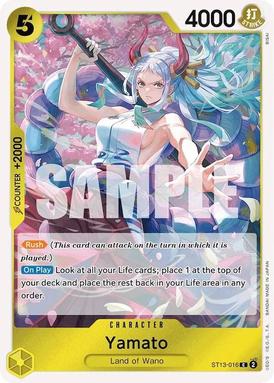 Yamato #st13-016 – Ultra Deck: The Three Brothers