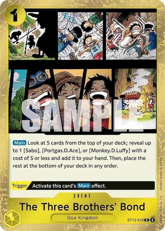 Le lien des trois frères st13-019 – ST13 – Ultra Deck: The Three Brothers
