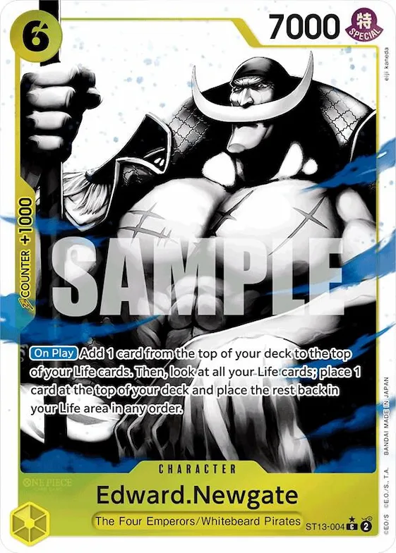 Edward.Newgate (Parallel) #st13-004 – Ultra Deck: The Three Brothers