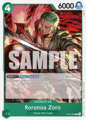 Roronoa Zoro #st12-008 – Starter Deck 12: Zoro and Sanji