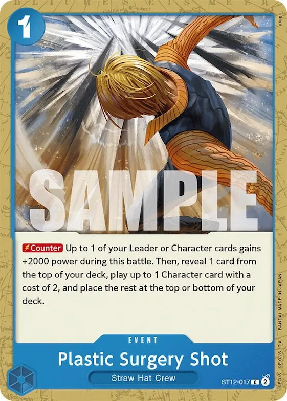 Parage Shoot st12-017 – ST12 – Starter Deck 12: Zoro and Sanji